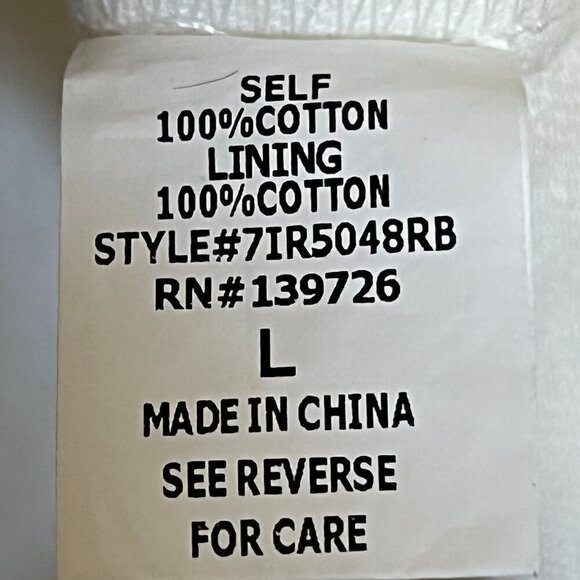 Honey Belle skirt asymmetrical Button Up White Denim Jean Size Large NWT - Picture 7 of 8